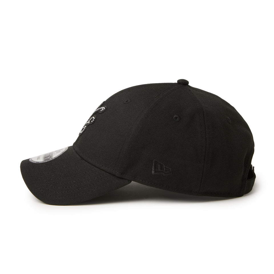 940CS NEW ERA RHINESTONE GRA BLK INTL