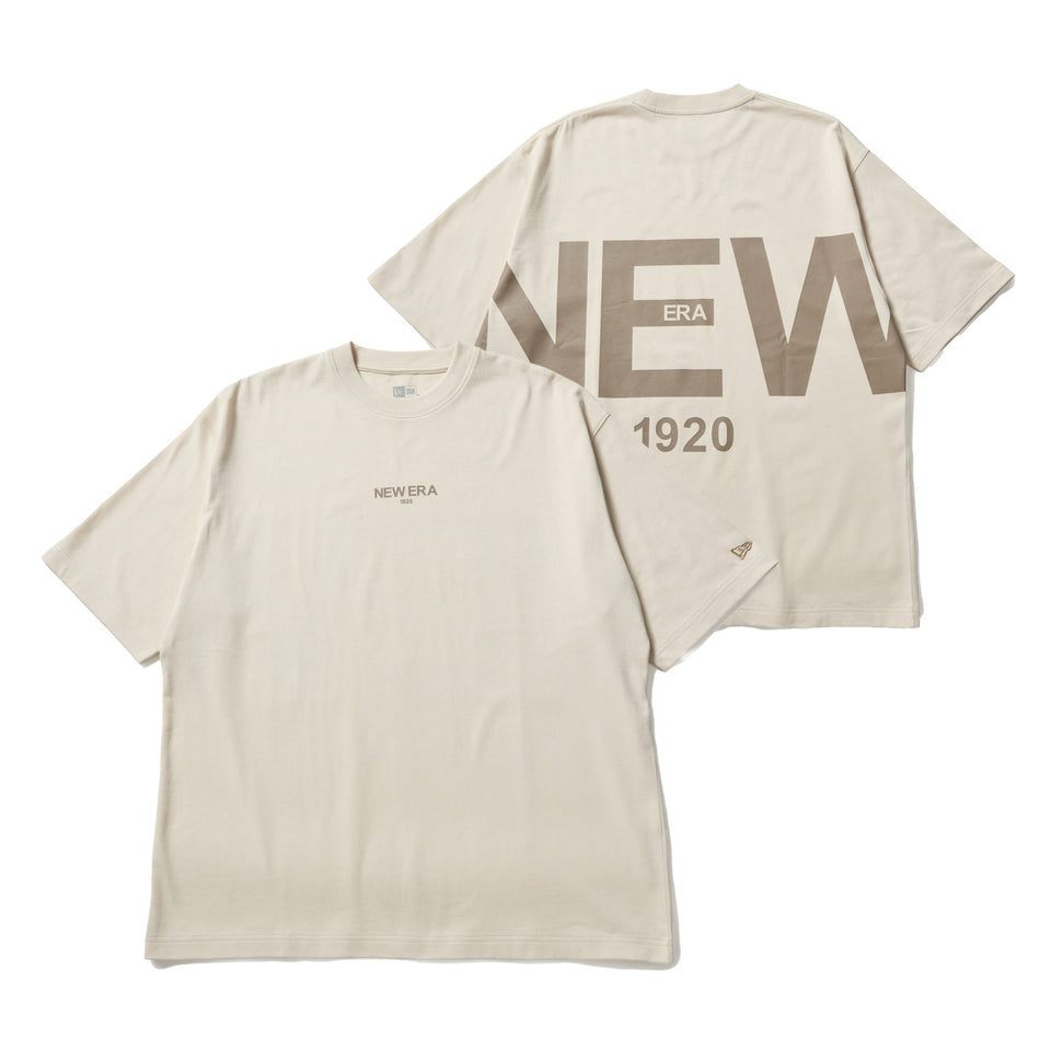 SS OS CT TEE ZOOM UP LOGO CREAM 261 INTL