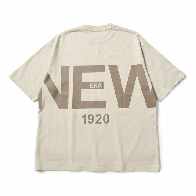 SS OS CT TEE ZOOM UP LOGO CREAM 261 INTL