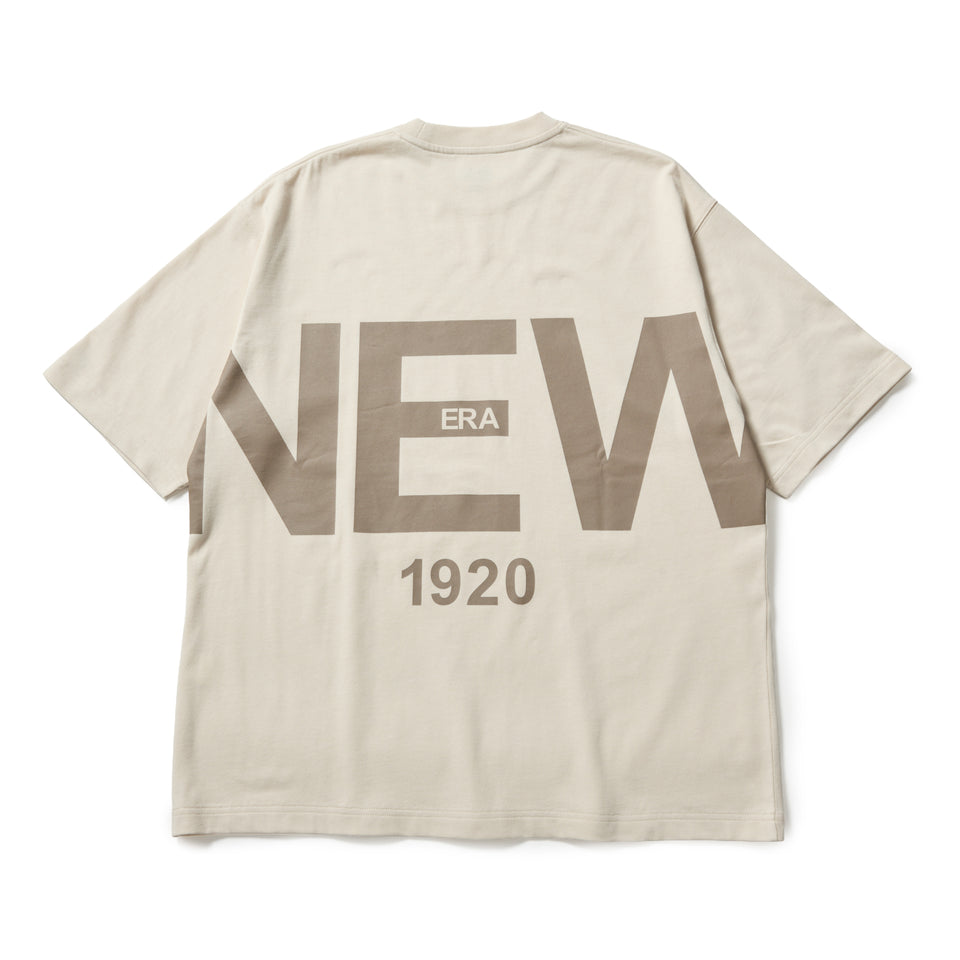 SS OS CT TEE ZOOM UP LOGO CREAM 261 INTL