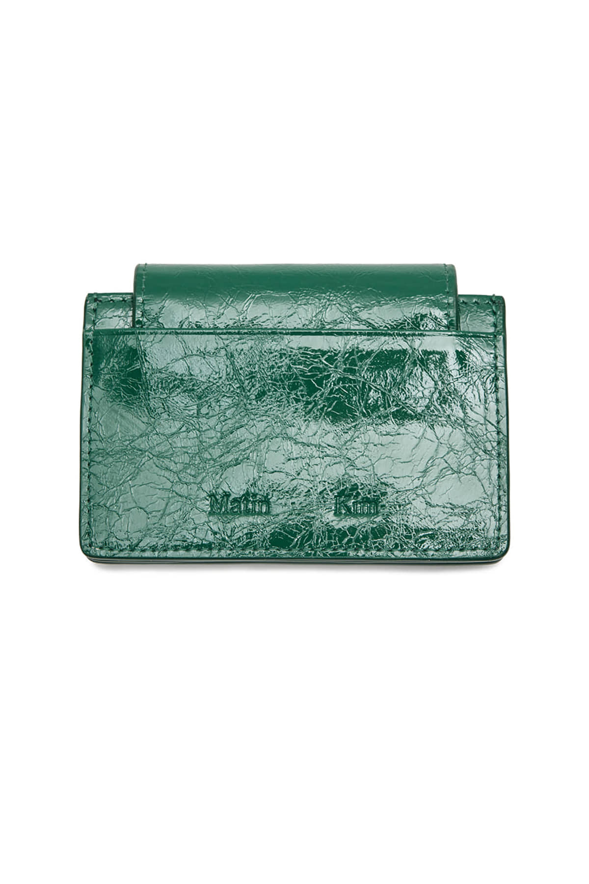 GLAZED ACCORDION WALLET