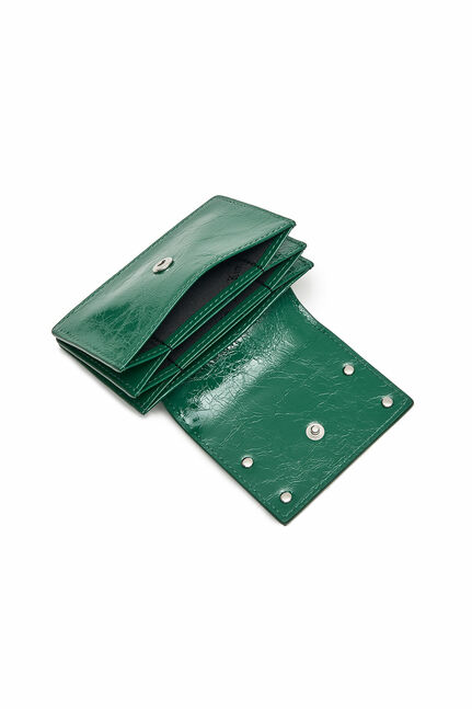 GLAZED ACCORDION WALLET
