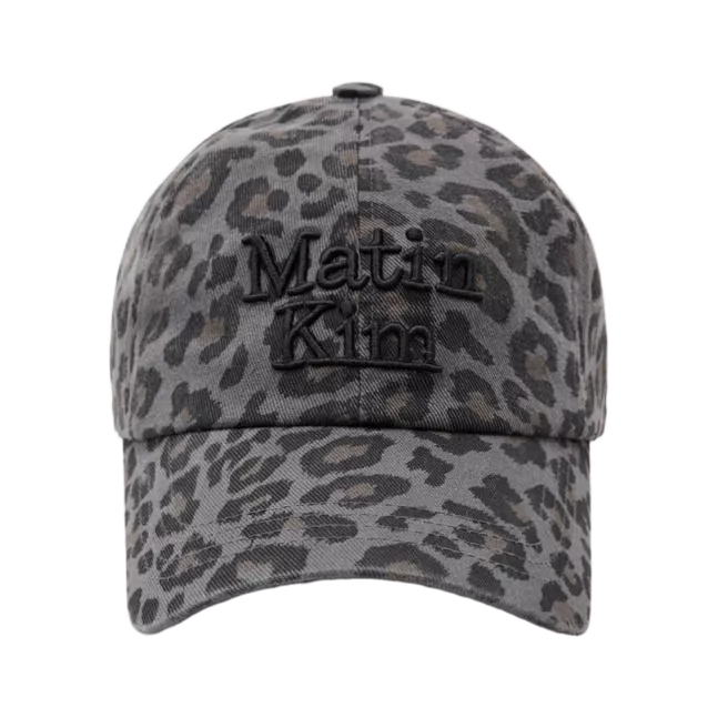 MATIN LEOPARD VOLUME LOGO BALL CAP