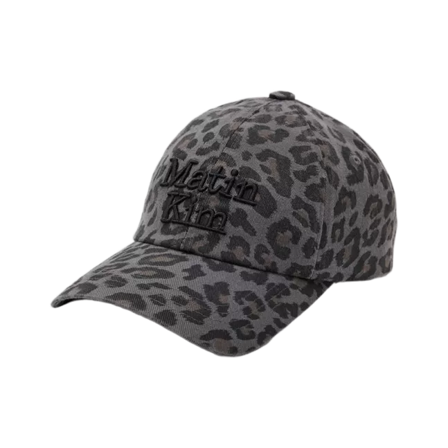 MATIN LEOPARD VOLUME LOGO BALL CAP