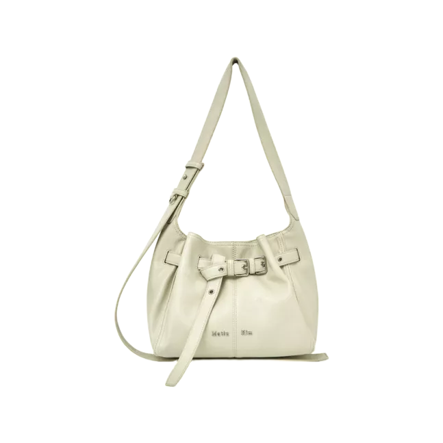 BELTED VOLUNN SMALL BUCKET BAG