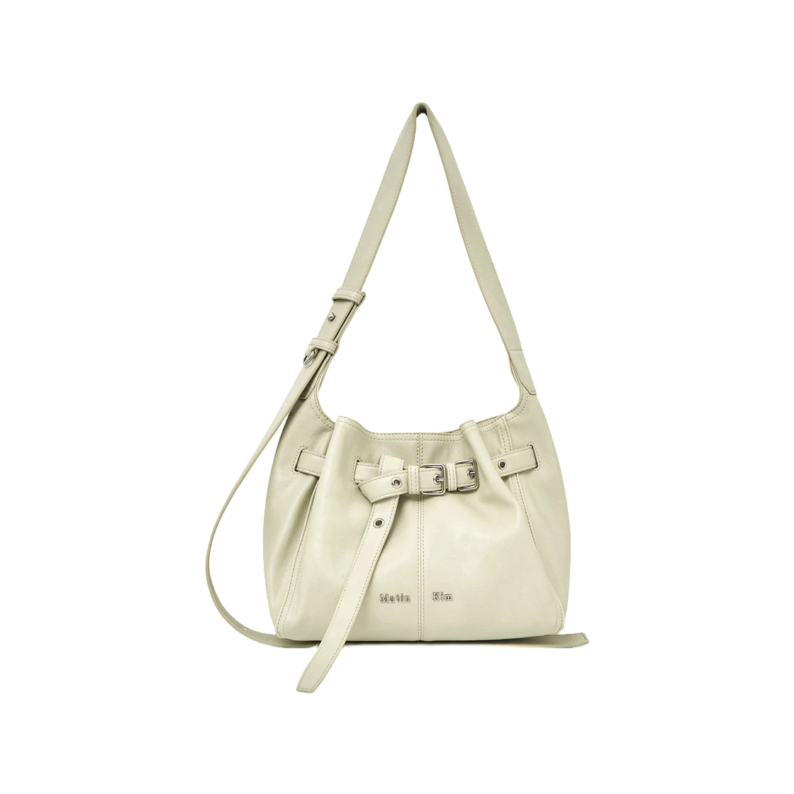 BELTED VOLUNN SMALL BUCKET BAG