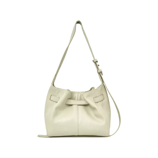 BELTED VOLUNN SMALL BUCKET BAG