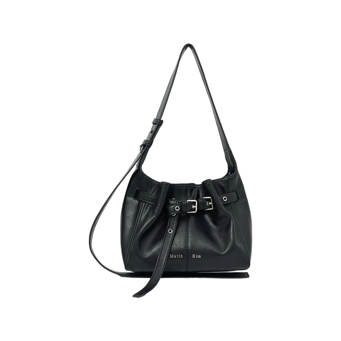 BELTED VOLUNN SMALL BUCKET BAG
