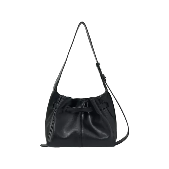 BELTED VOLUNN SMALL BUCKET BAG