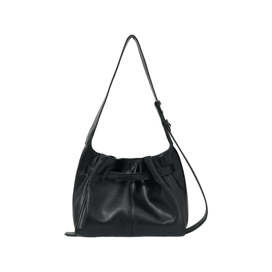 BELTED VOLUNN SMALL BUCKET BAG