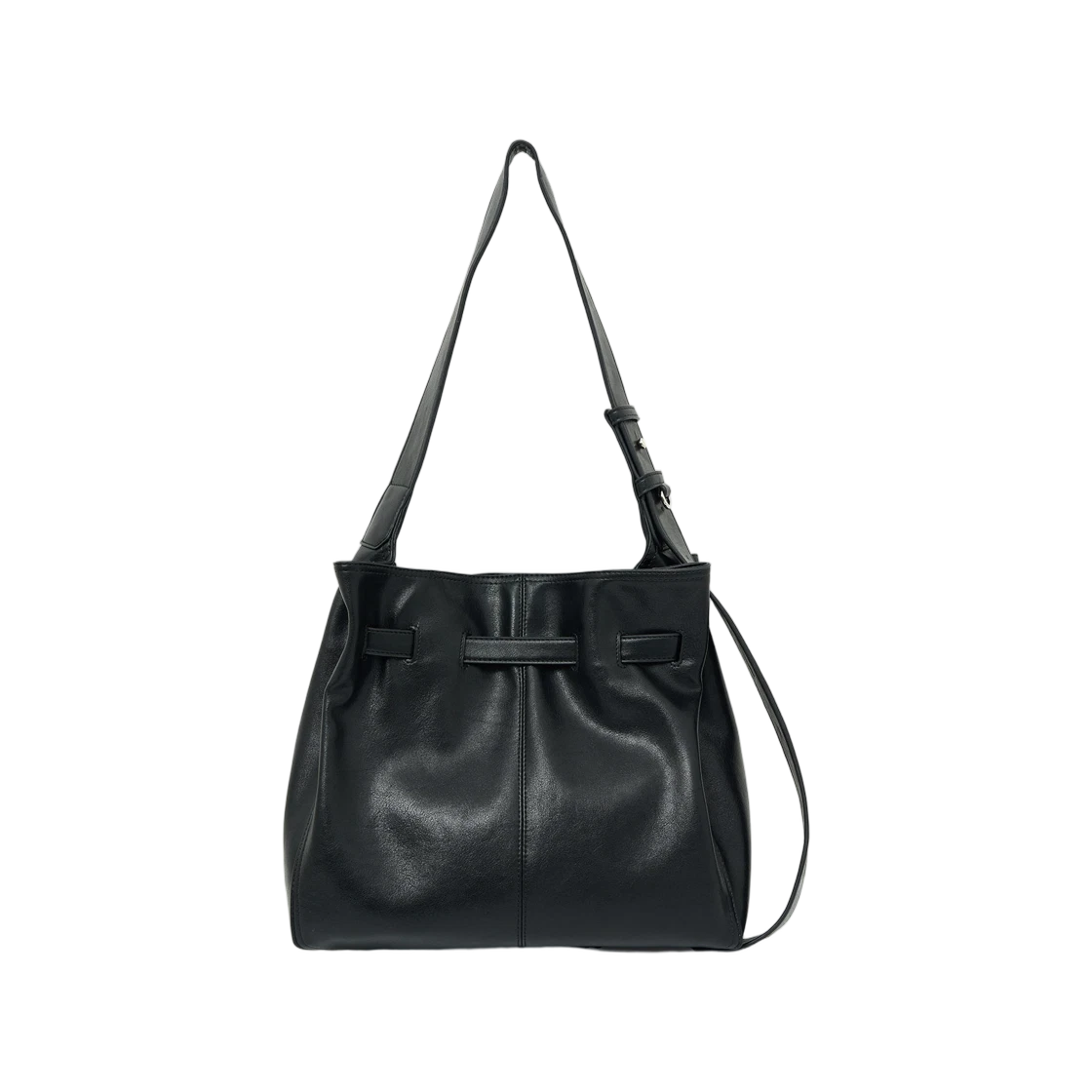 BELTED VOLUNN MID BUCKET BAG