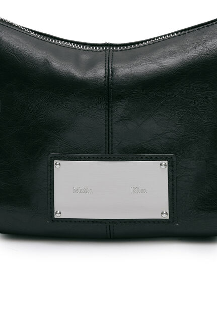 EYELET SHIRRING SHOULDER BAG