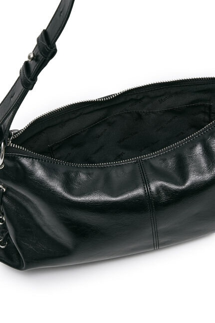 EYELET SHIRRING SHOULDER BAG