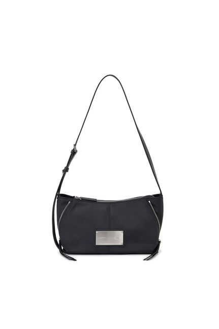 SIDE ZIPPER FABRIC TWO WAY BAG