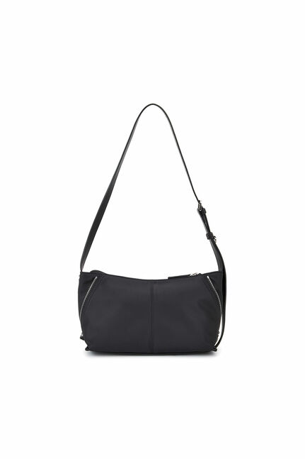 SIDE ZIPPER FABRIC TWO WAY BAG