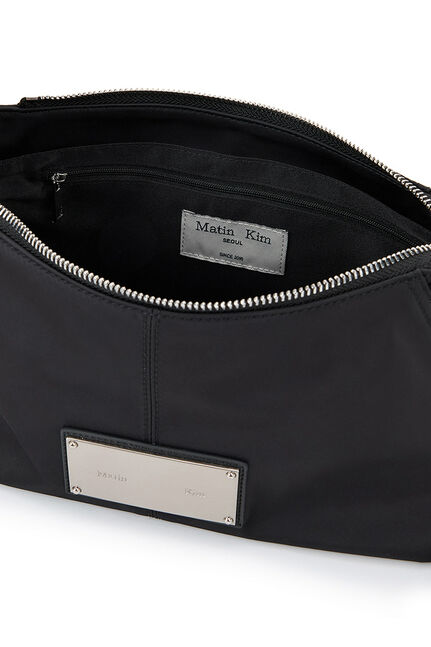 SIDE ZIPPER FABRIC TWO WAY BAG