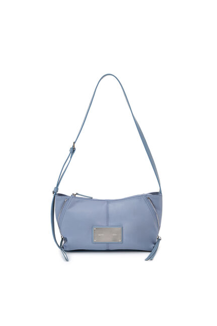 SIDE ZIPPER FABRIC TWO WAY BAG