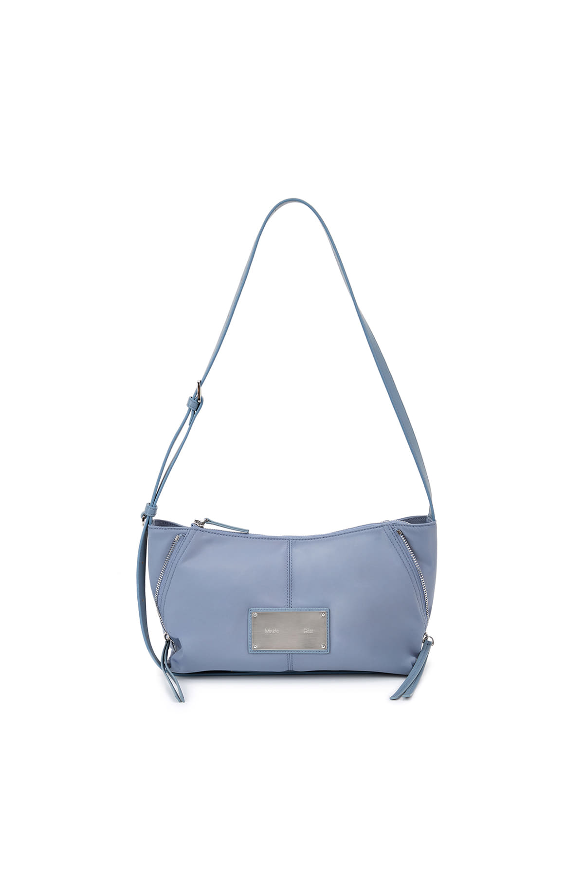 SIDE ZIPPER FABRIC TWO WAY BAG
