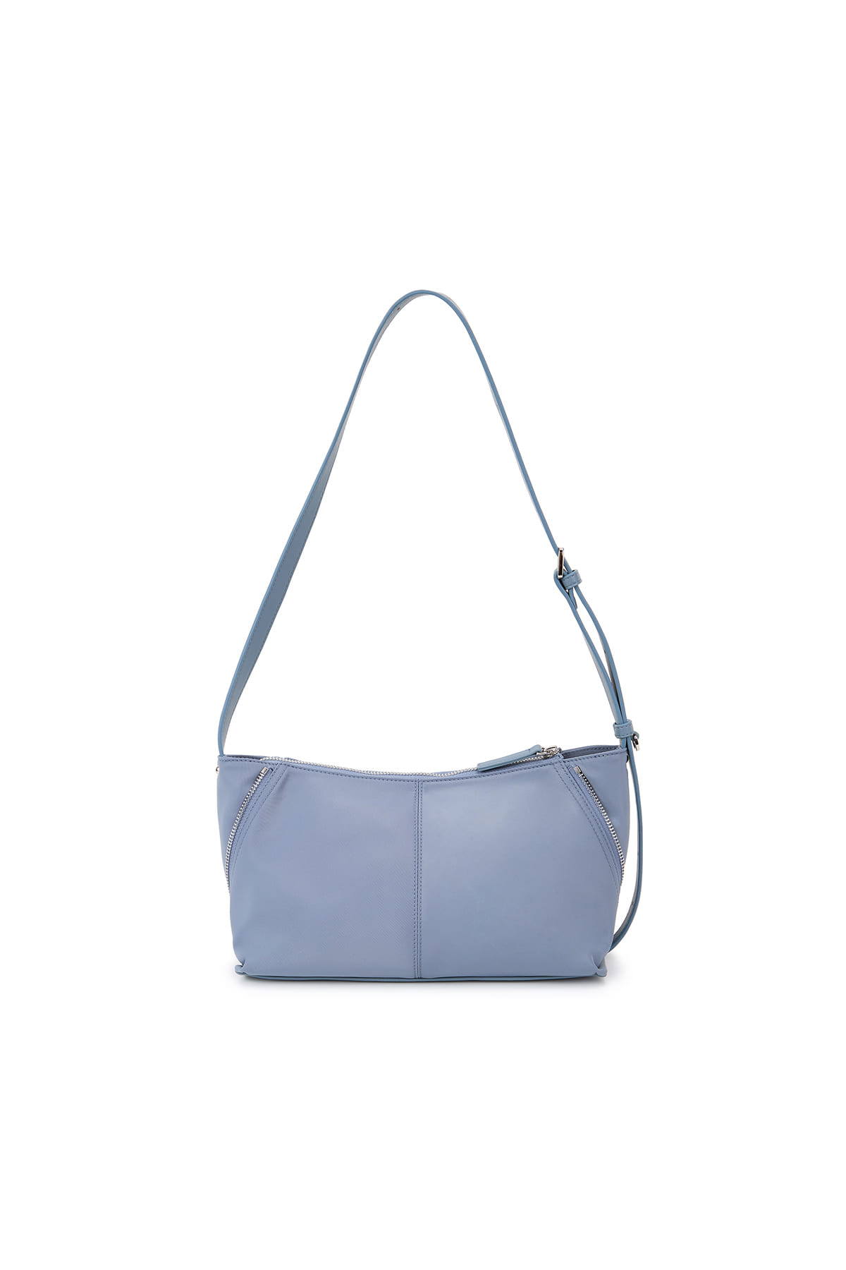 SIDE ZIPPER FABRIC TWO WAY BAG