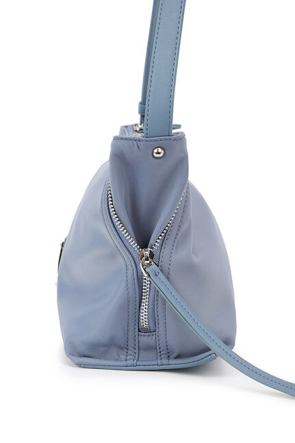 SIDE ZIPPER FABRIC TWO WAY BAG