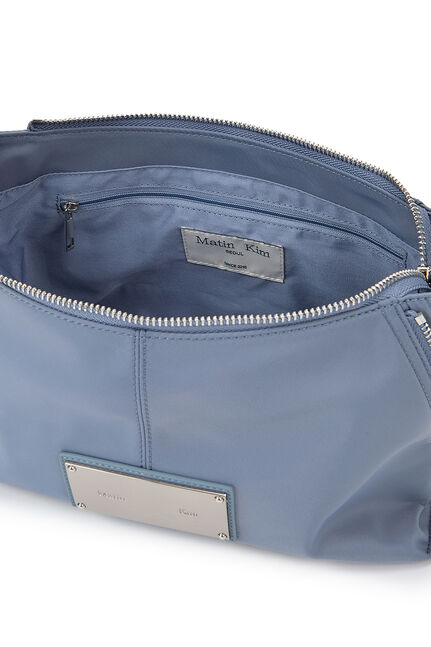 SIDE ZIPPER FABRIC TWO WAY BAG