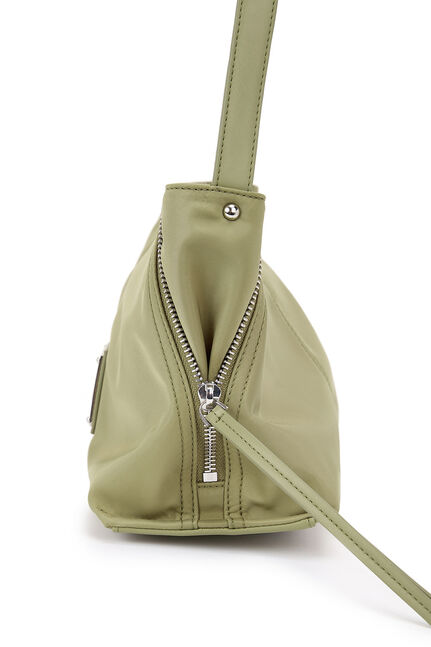 SIDE ZIPPER FABRIC TWO WAY BAG