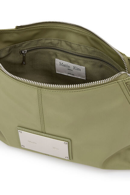 SIDE ZIPPER FABRIC TWO WAY BAG