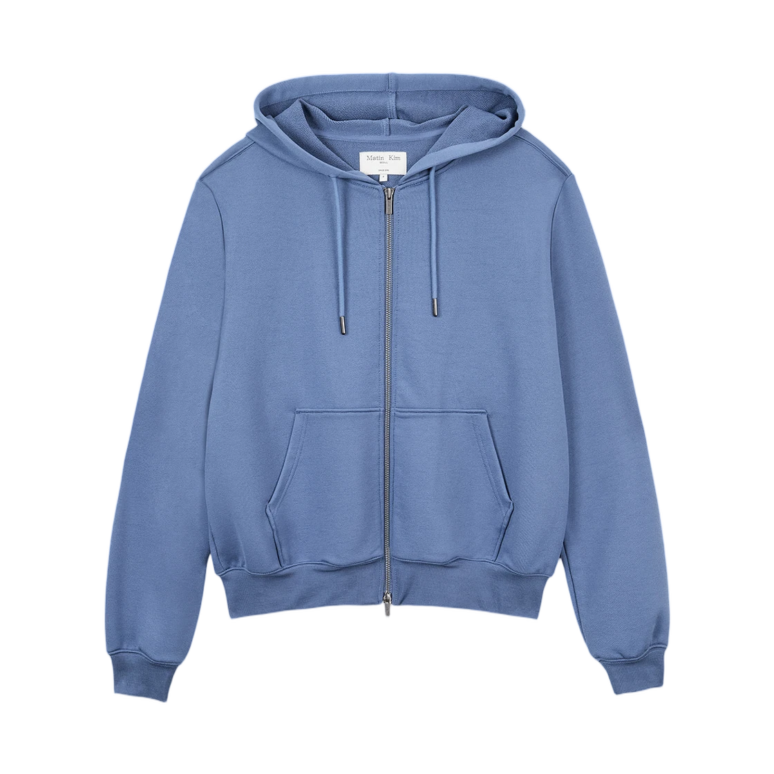 BACK LOGO GLITTER HOODY ZIP UP FOR WOMEN