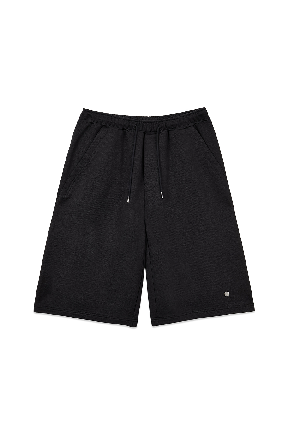 BACK POCKET GLITTER BERMUDA SWEATPANTS FOR WOMEN