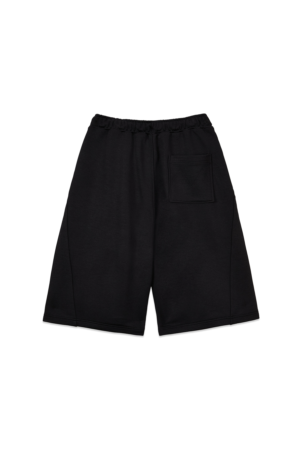 BACK POCKET GLITTER BERMUDA SWEATPANTS FOR WOMEN