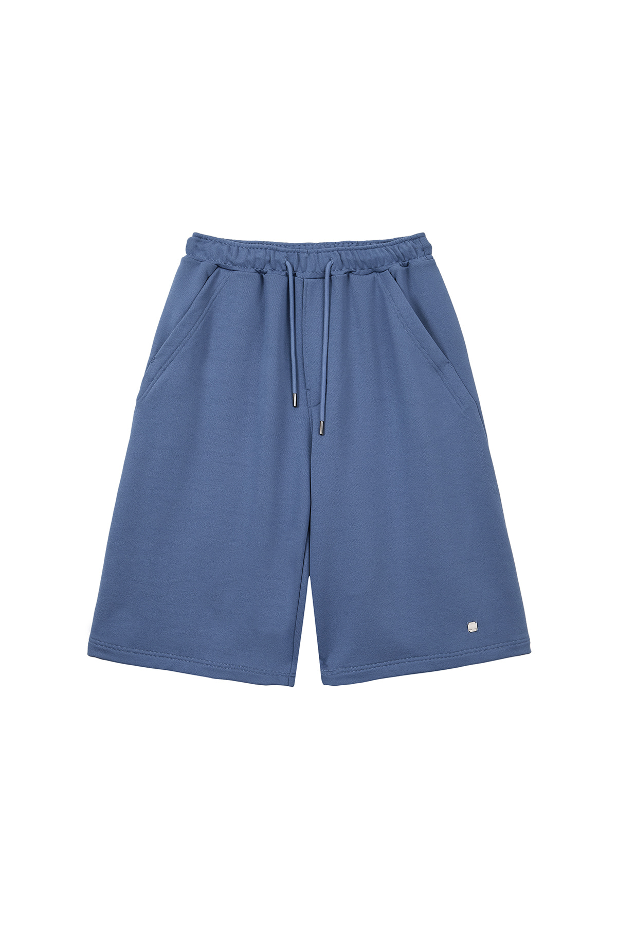 BACK POCKET GLITTER BERMUDA SWEATPANTS FOR WOMEN