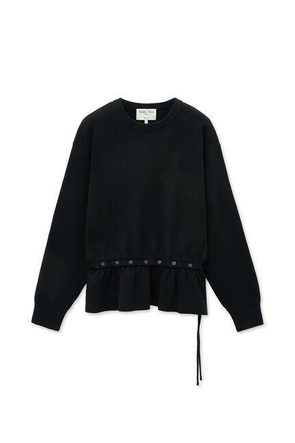 DETACHABLE SKIRT KNIT PULLOVER