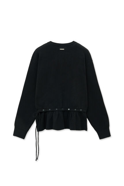 DETACHABLE SKIRT KNIT PULLOVER
