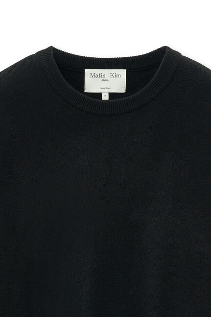 DETACHABLE SKIRT KNIT PULLOVER