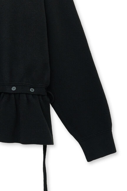DETACHABLE SKIRT KNIT PULLOVER