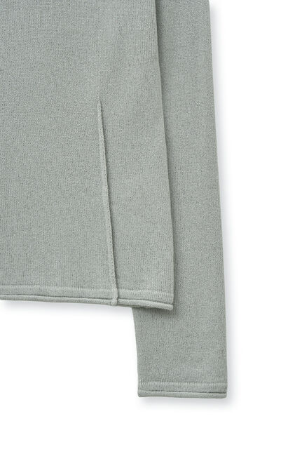 GLITTER SLIM LOGO KNIT TOP