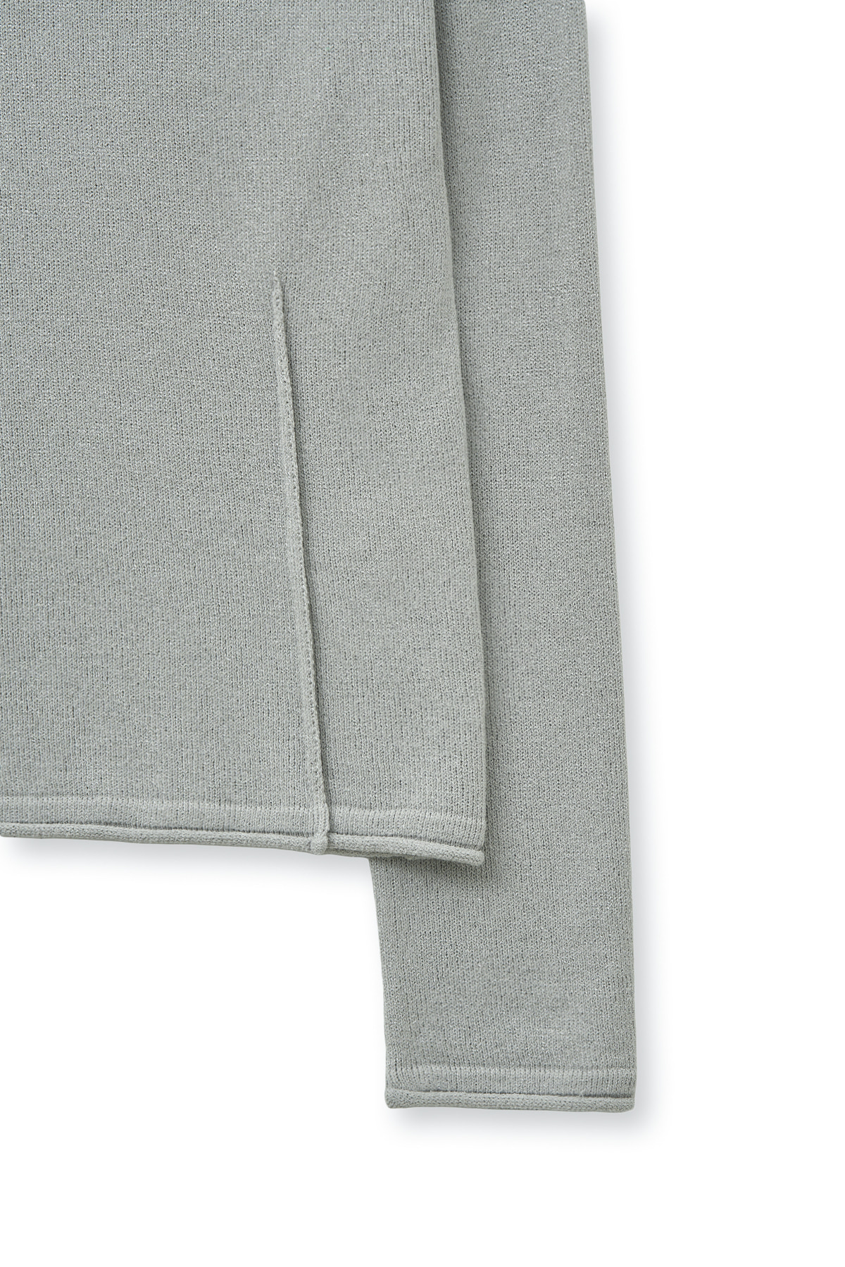 GLITTER SLIM LOGO KNIT TOP