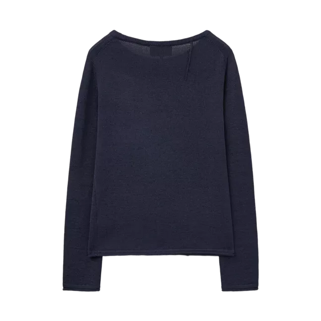 GLITTER SLIM LOGO KNIT TOP
