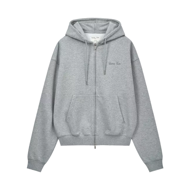 BACK LOGO ESSENTIAL HOODY ZIP UP