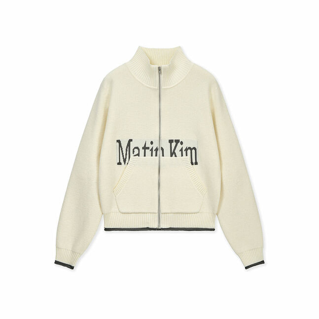 MATIN SPELL POINT KNIT ZIP UP