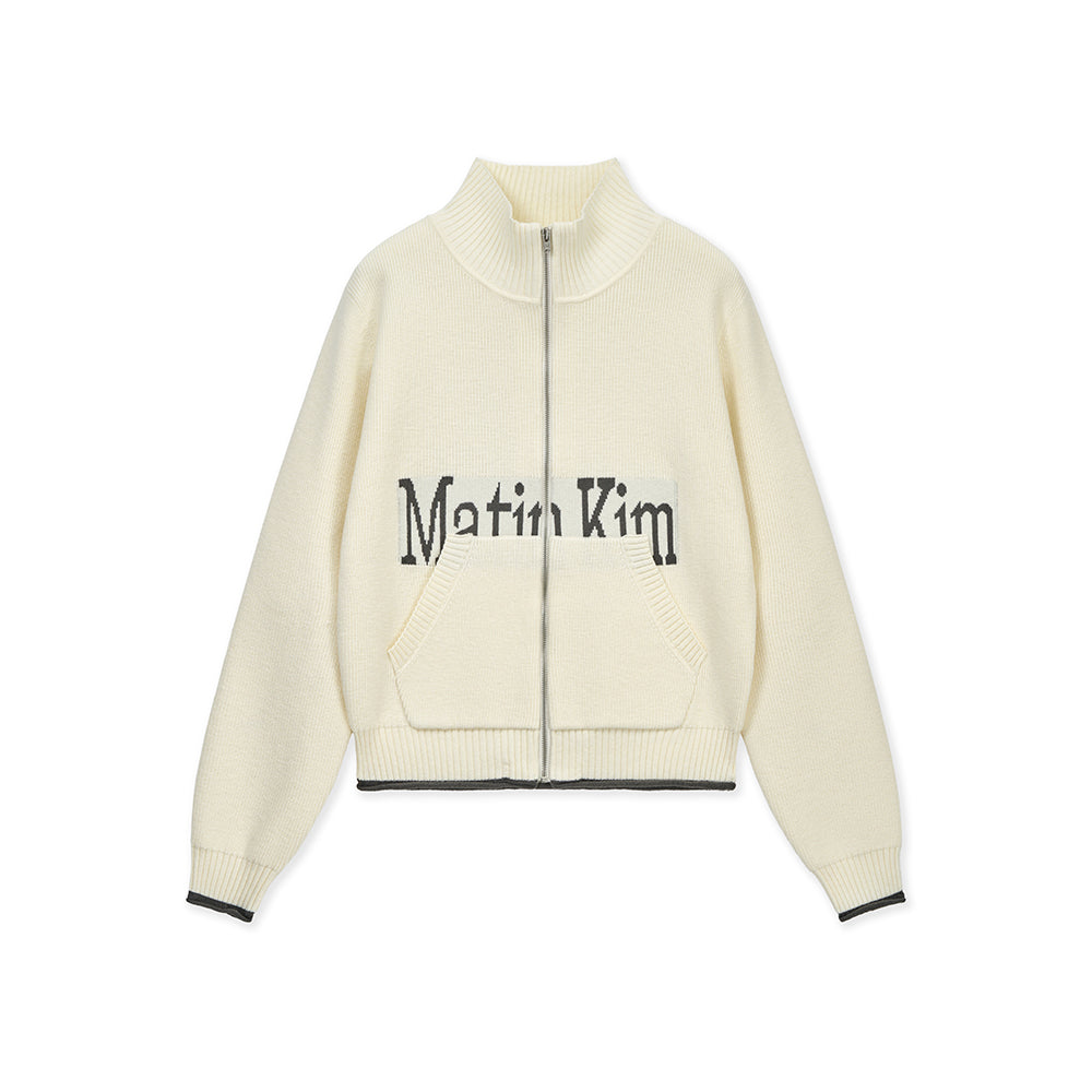MATIN SPELL POINT KNIT ZIP UP