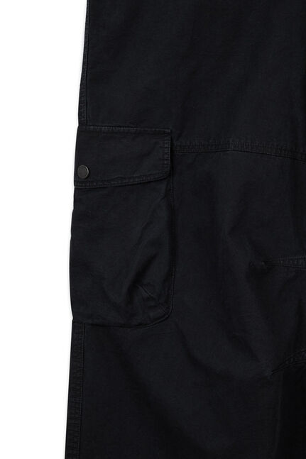 WASHED WIDE CARGO PANTS FOR MEN