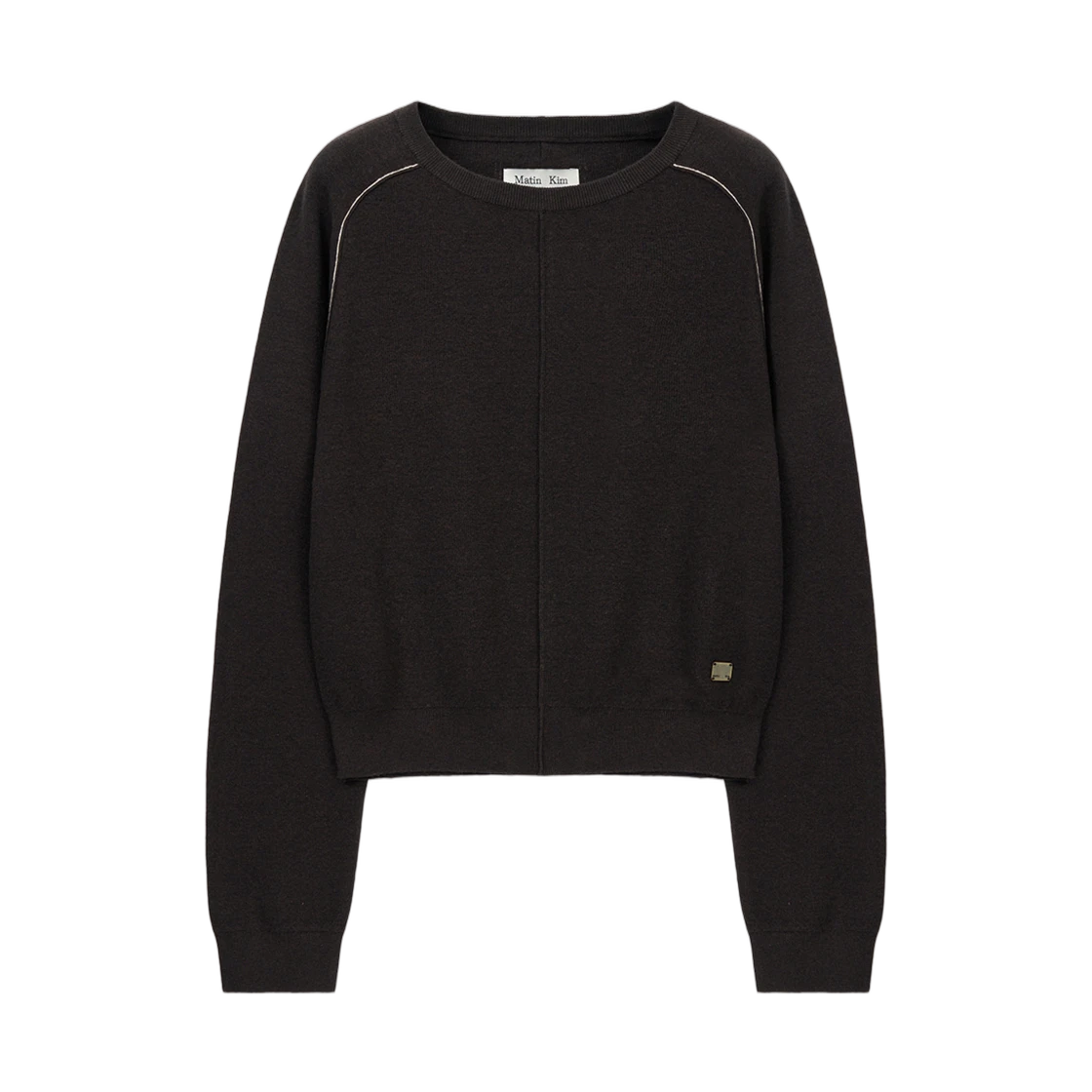 RAGLAN SLEEVE KNIT PULLOVER