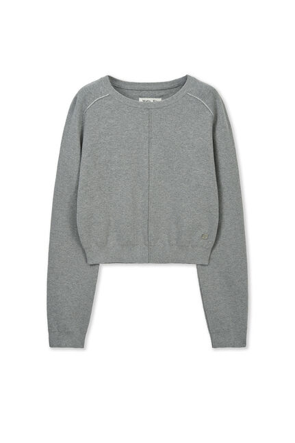 RAGLAN SLEEVE KNIT PULLOVER