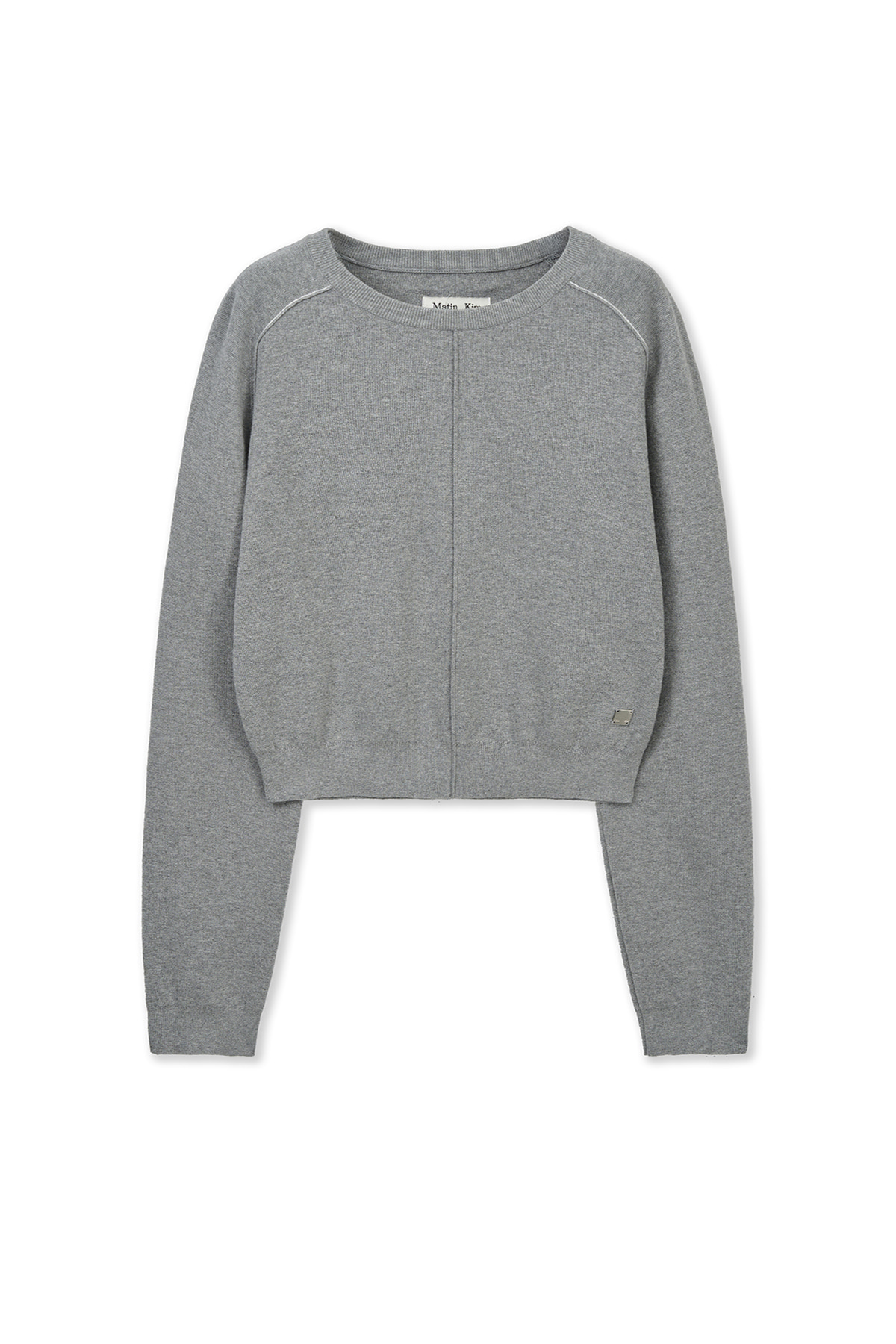 RAGLAN SLEEVE KNIT PULLOVER