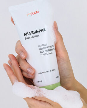 Yeppda AHA+ BHA+ PHA foam Cleanser 150ml