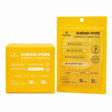 Shrink-Pore Ampoule Toner Pad