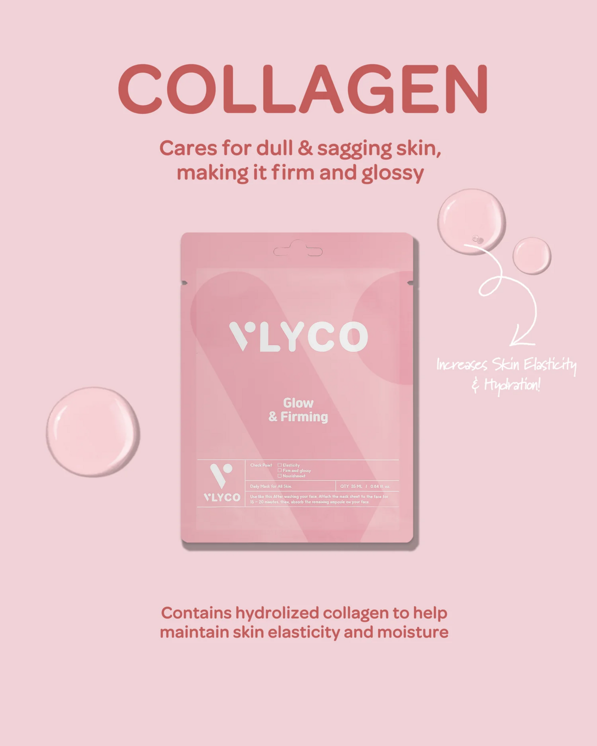 VLYCO COLLAGEN SHEET MASK