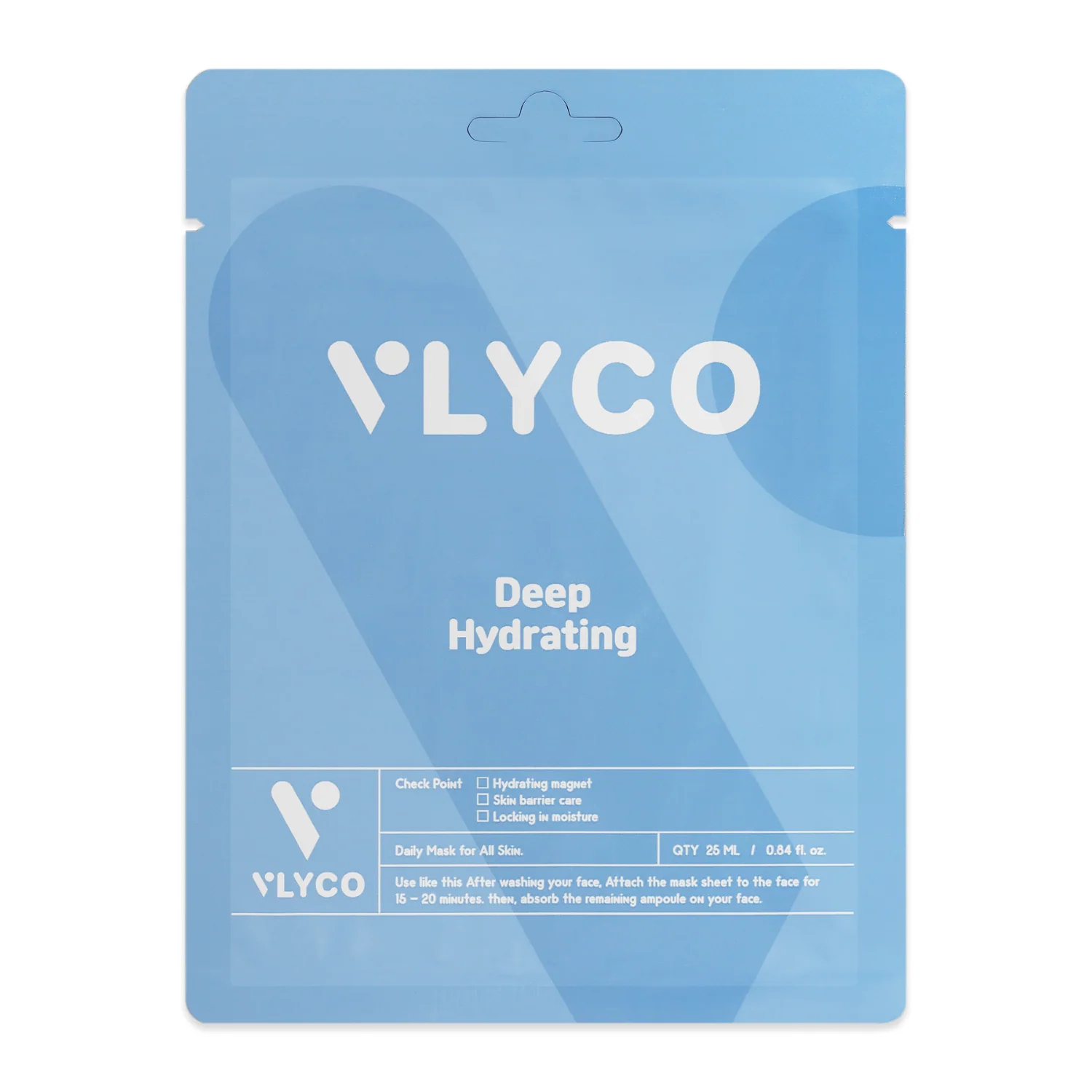 VLYCO HYALURONIC ACID SHEET MASK