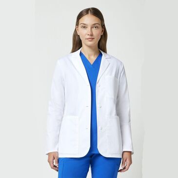 Cherokee Woman Lab Coat WHT -M #CK451